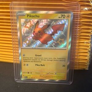 Pokemon Pokémon Paldean Fates Pikachu 131/091